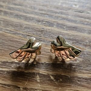 Gold Wing Earrings